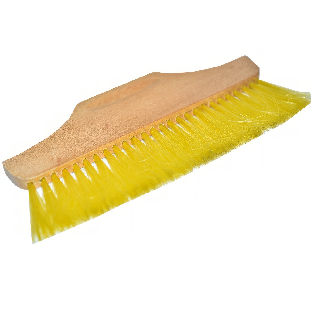 smetáček Bee Brush, detail vláken, šetrné ometání